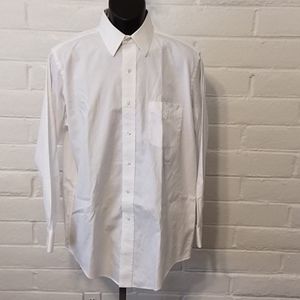 Brooks Brothers White Dress Shirt 15 1/2 Neck